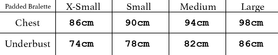 Manhattan Padded Bralette